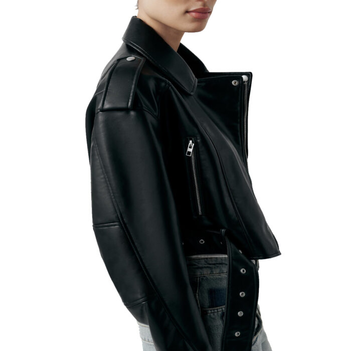 Women motorbiker jacket