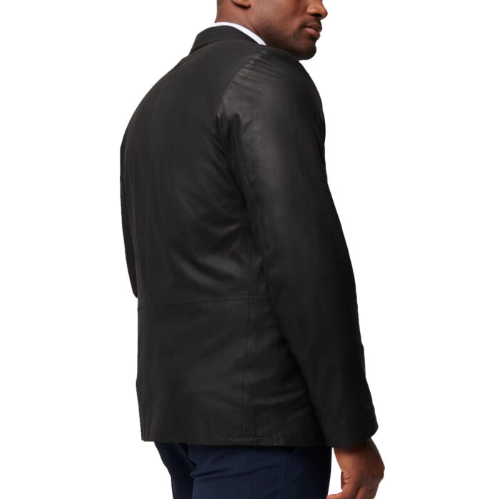 Best Buy men leather blazer