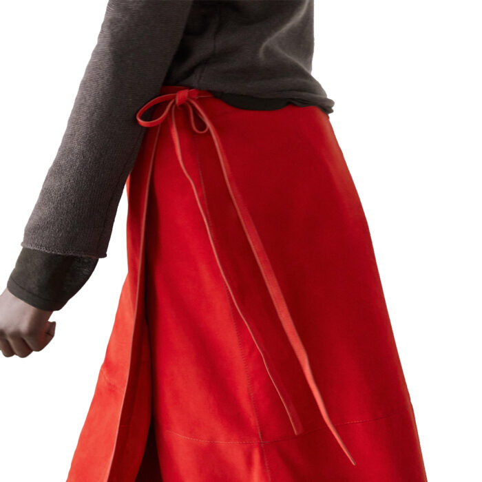 Winter leather skirt for women online