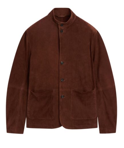 Suede Leather Jacket  men
