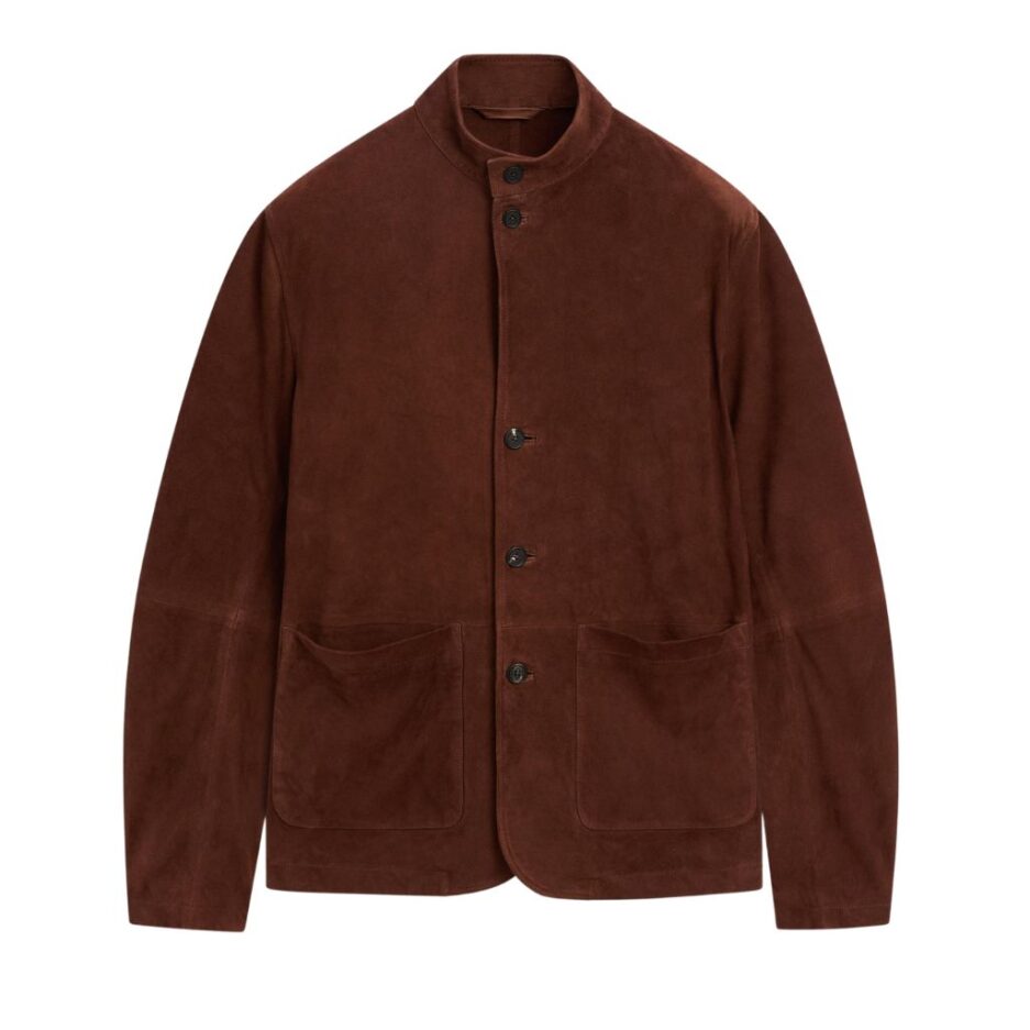 Suede Leather Jacket  men
