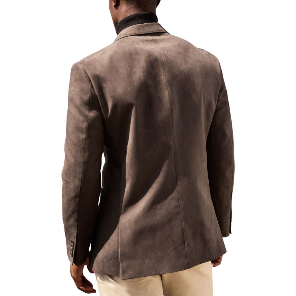 Untitled design (21) (1) Back of Men Regular Fit Suede Leather Blazer
