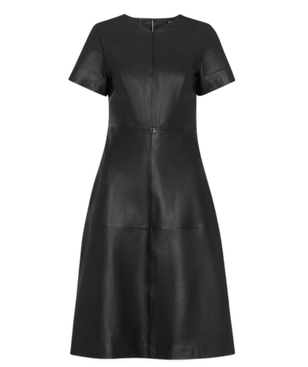 Black Leather Dress