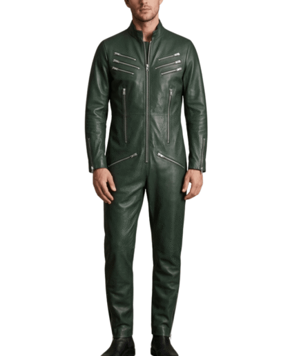 Biker Genuine Leather Jumpsuit
